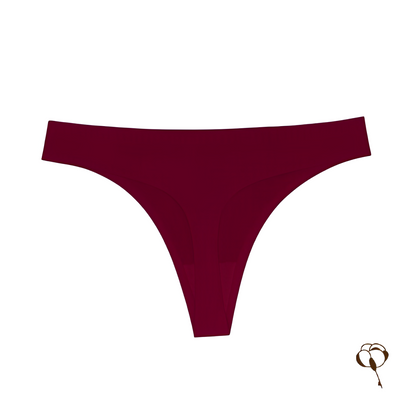 Calcinha Sem Costura Fio Vinho
